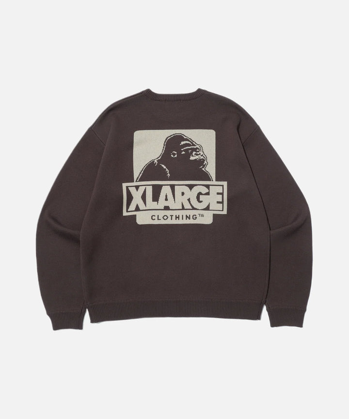 XLARGE Backside OG Crewneck Knit