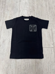 Little Kids' Fwrd Denim Saint Rhinestone Tee