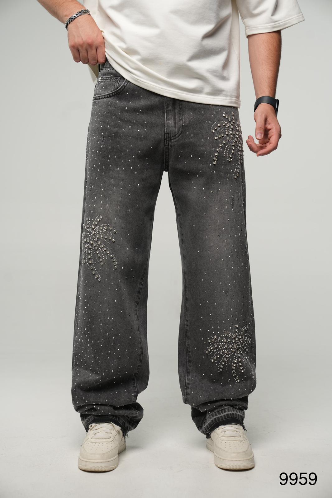 2Y Premium 2Y Premium Rhinestone Jean - Men's Apparel