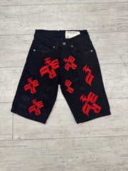 Kids' Fwrd Denim Emb Denim Short
