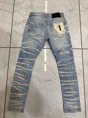 Big Kids' Fwrd Denim Crystal Cross Denim Pant