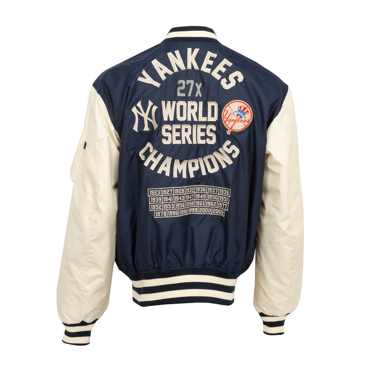 New York Yankees New Era 27 World Series Championships Cream
