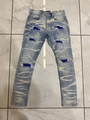 Big Kids' Fwrd Denim Crystal Cross Denim Pant