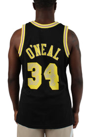 Mitchell & Ness NBA Sidewalk Sketch Los Angeles Lakers 1996 Shaquille O'Neal Swingman Jersey