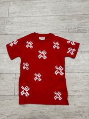 Kids' Fwrd Denim Emb S/SLV Tee