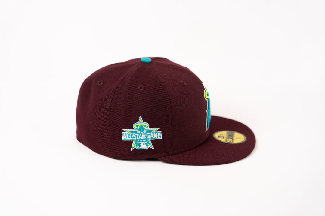 Custom New Era 59Fifty Anaheim Angels 2010 All Star Game Fitted Hat — Sole Play Dothan AL