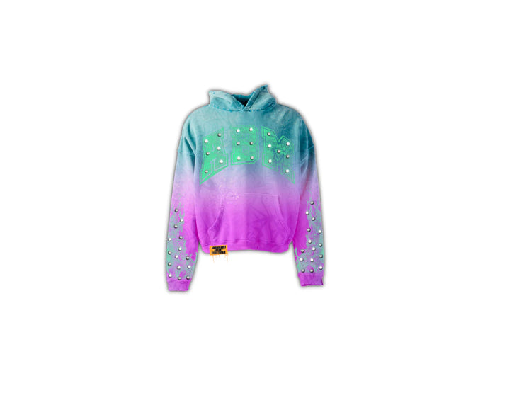 Luv Abominable Purple Rain Hoodie Xs Assorted