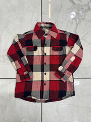 Little Kids' Fwrd Denim Flannel Shirt