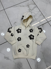 Kids' Fwrd Denim Flower Hoodie