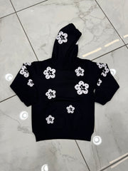 Little Kids' Fwrd Denim Flower Hoodie