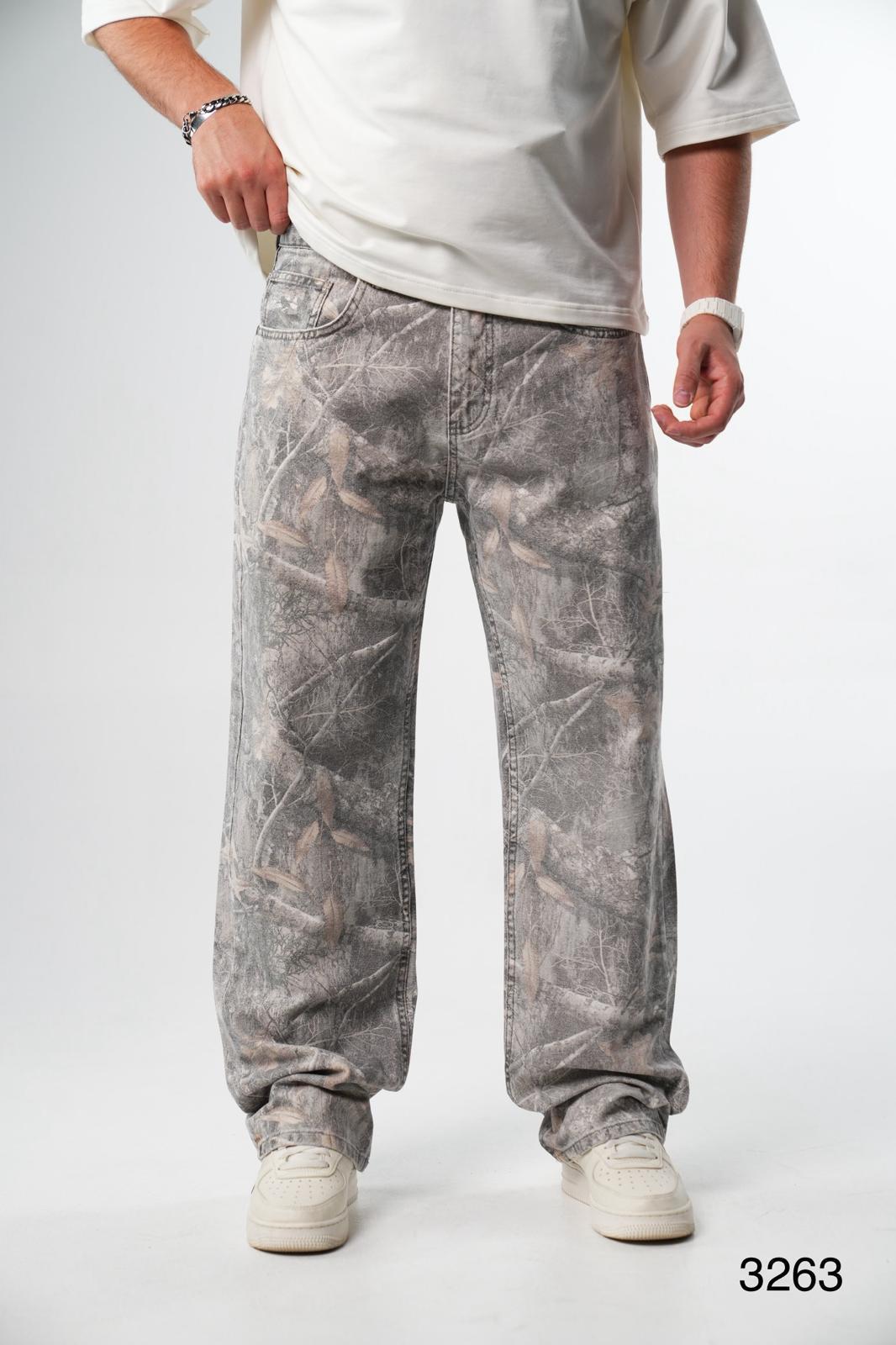 2Y Premium 2Y Premium Camo Jean in Earth Tones - Men's Apparel