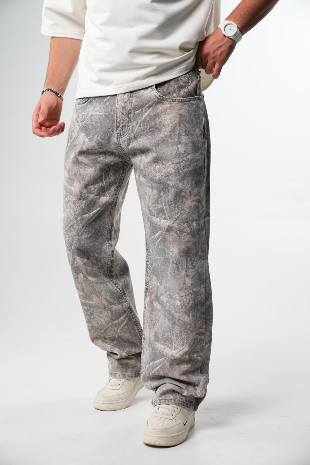 2Y Premium 2Y Premium Camo Jean in Earth Tones - Men's Apparel - View 2