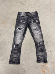 Little Kids' Fwrd Denim Crystal Cross Denim Pant