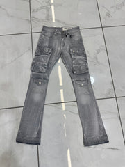 Kids' Fwrd Denim Washed Stacked Jeans