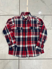 Big Kids' Fwrd Denim Flannel Shirt