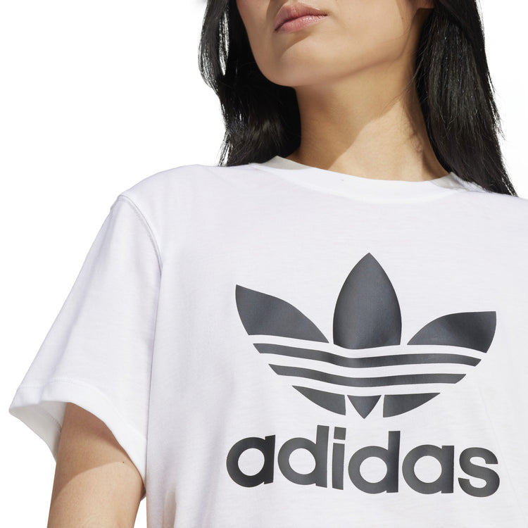★★Adairs★★ ADICOLA CLASSIC BACKFRONT TREFOIL BOXI TEE II Adidas Original Adicolor Classics Back+Front Trefoil Boxy Tee