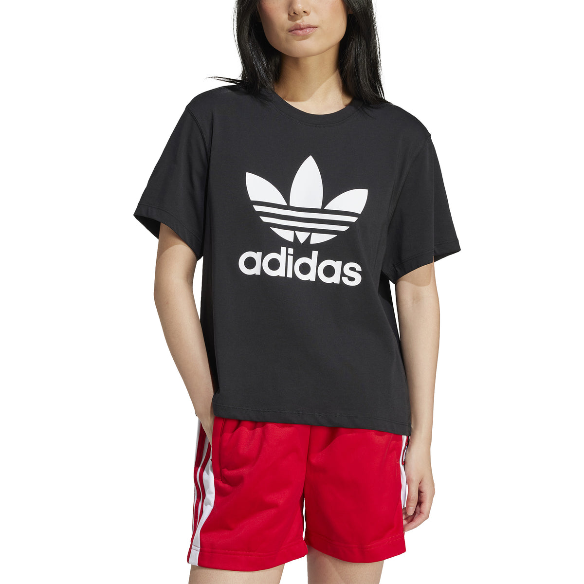 Women's Adidas Adicolor Trefoil Boxy Tee – SOLE PLAY