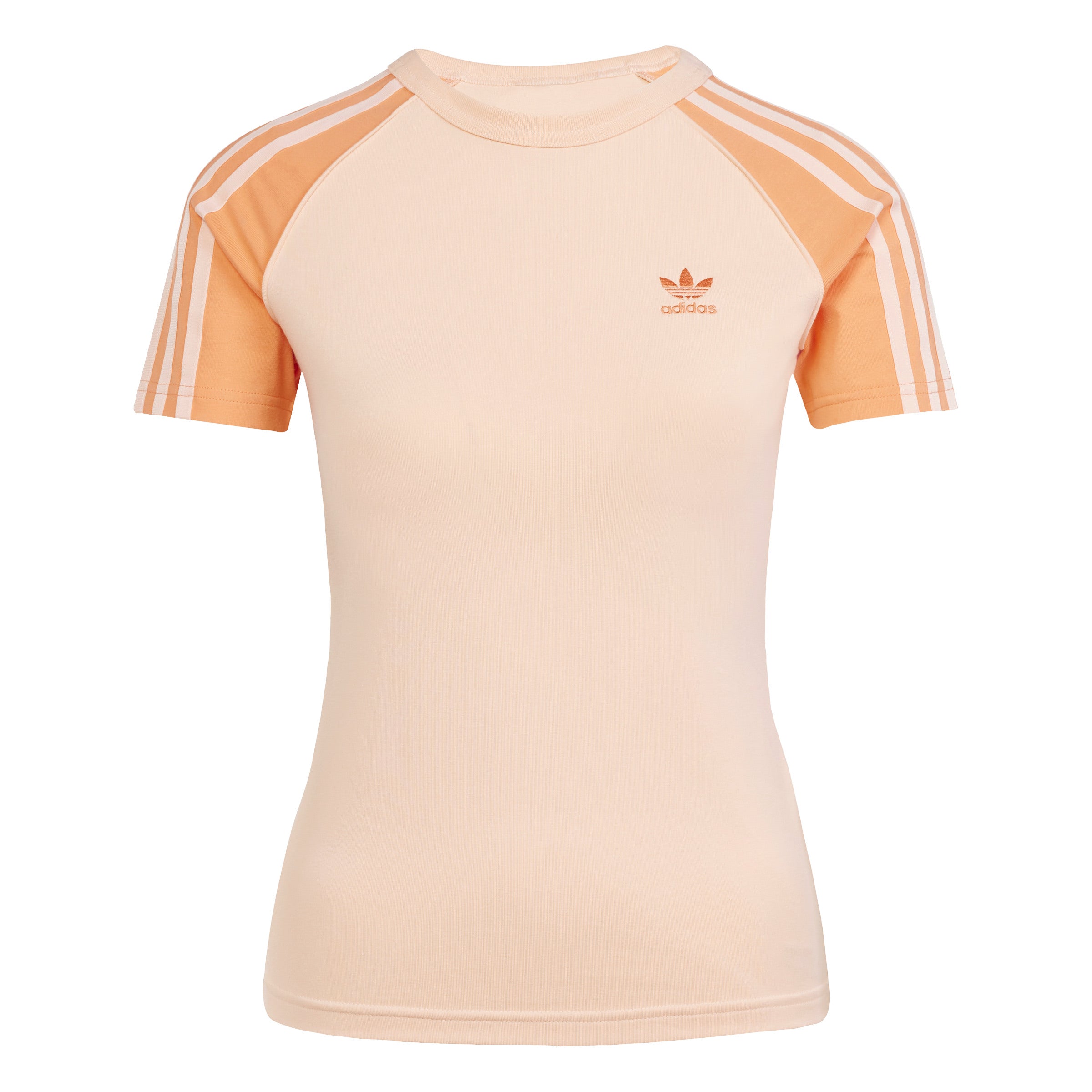 ★adidas★ ADICOLOR 3-STRIPES RAGLAN SLIM T-SHIRT Women's Adidas Adicolor 3-Stripes Raglan Slim Tee – SOLE PLAY