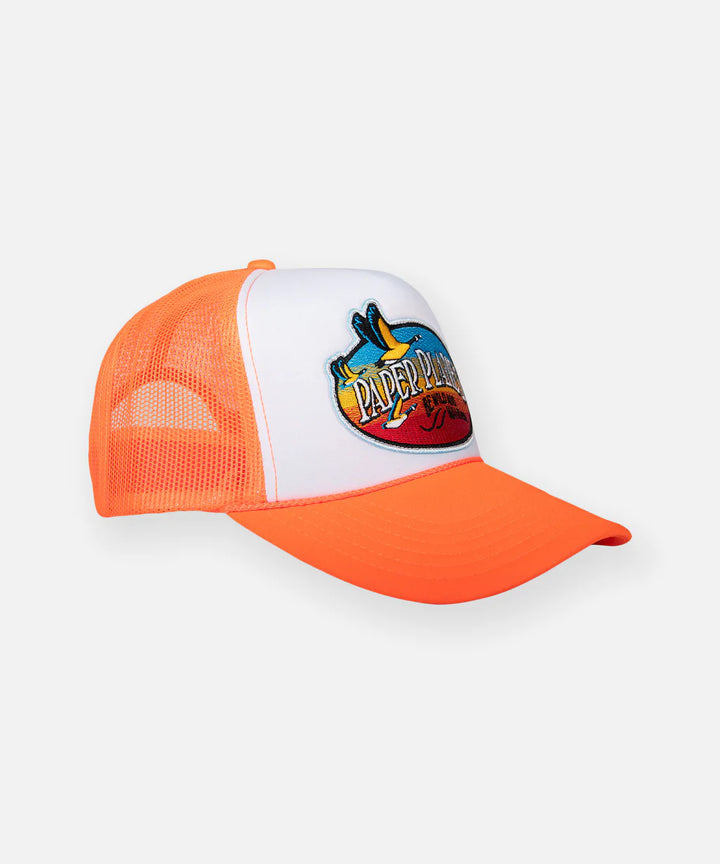 Paper Planes Be Wild and Wander Trucker Hat
