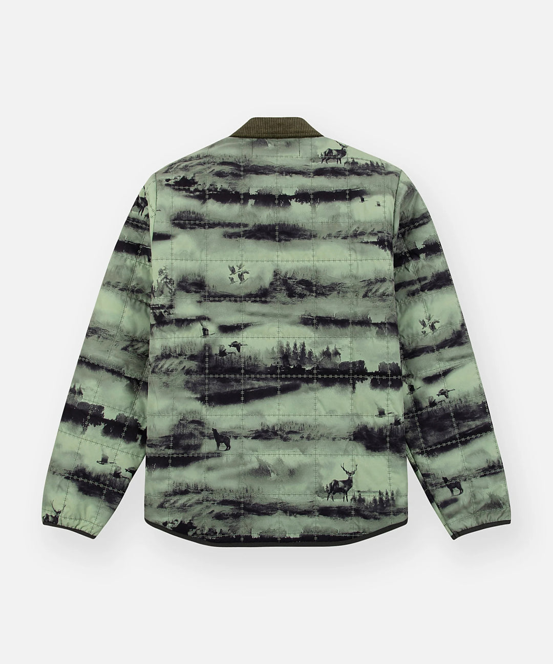 Paper Planes Into The Wild Quilted Shirt Jacket
