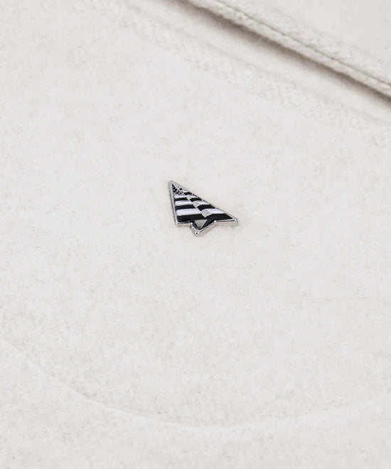 Paper Planes Reverse Fleece Half Zip Pullover