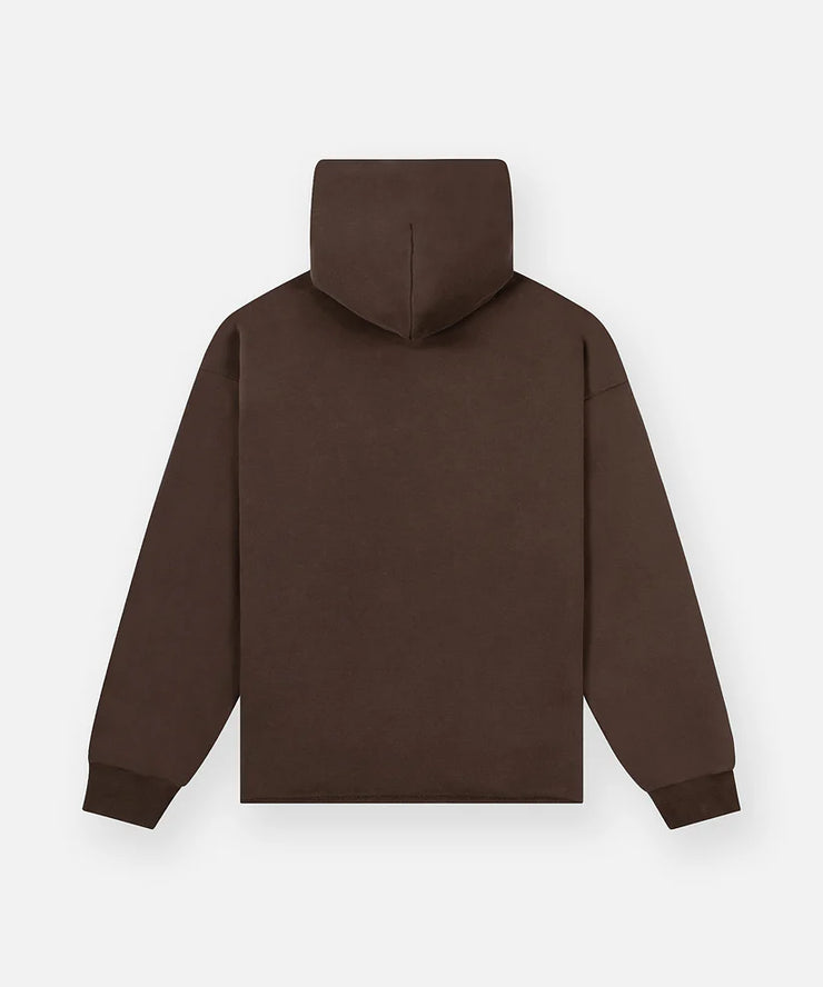 Paper Planes Open Hem Sherpa Applique Hoodie