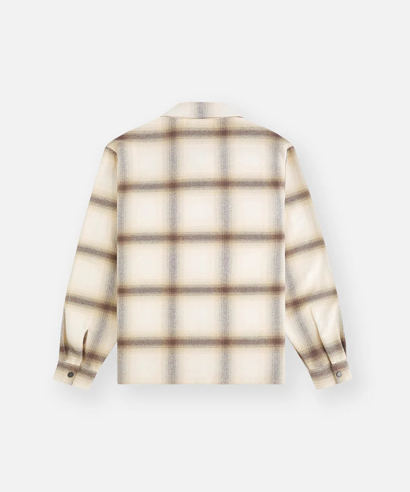 Paper Planes Flannel Zip Front Shirt