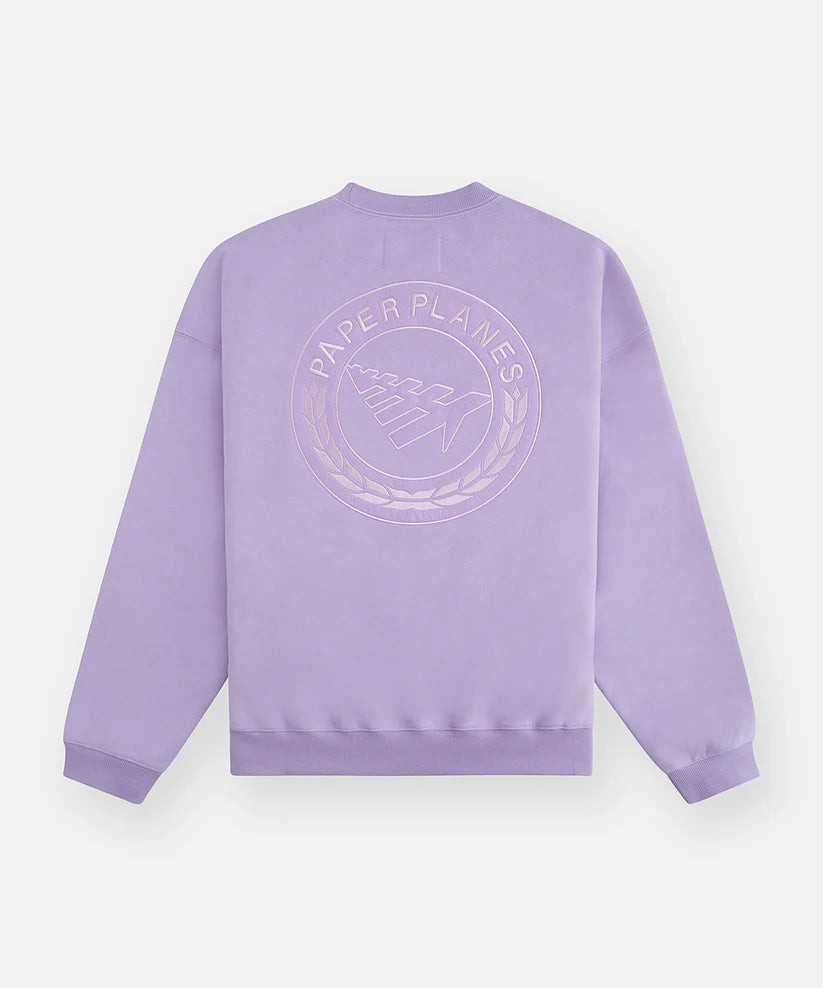 Paper Planes Relaxed First Class Crewneck Sweatshirt