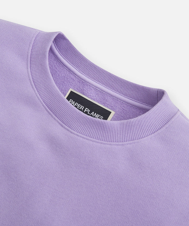Paper Planes Relaxed First Class Crewneck Sweatshirt