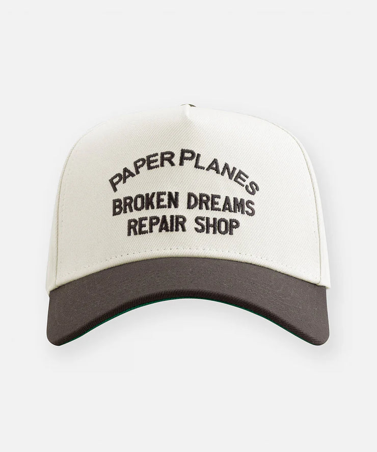 Paper Planes Repair Shop A-Frame Snapback Hat