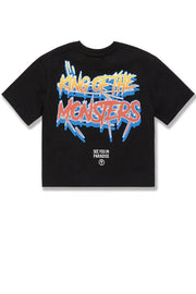Kids' Jordan Craig Sea Monster Cropped Boxy Tee