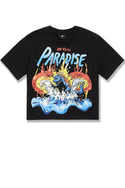 Kids' Jordan Craig Sea Monster Cropped Boxy Tee