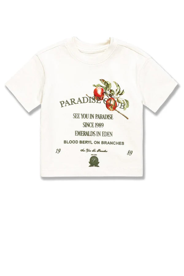 【JORDAN CRAIG】★Tシャツ★ Paradise Club Cropped Boxy Club Boxy T-Shirt