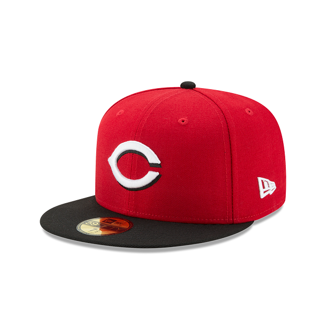 New Era Cincinnati Reds MLB Authentic Collection 59FIFTY On-Field Road Fitted Hat