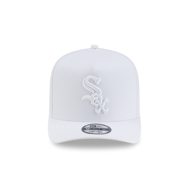 New Era Chicago White Sox Basic Optic White 9Fifty A-Frame Snapback