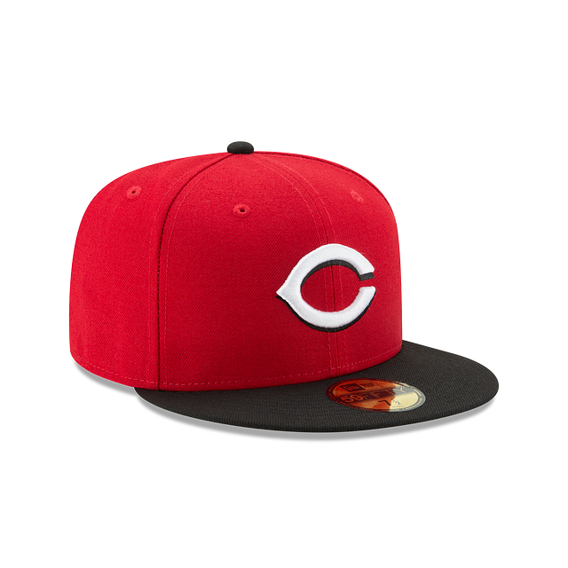 New Era Cincinnati Reds MLB Authentic Collection 59FIFTY On-Field Road Fitted Hat