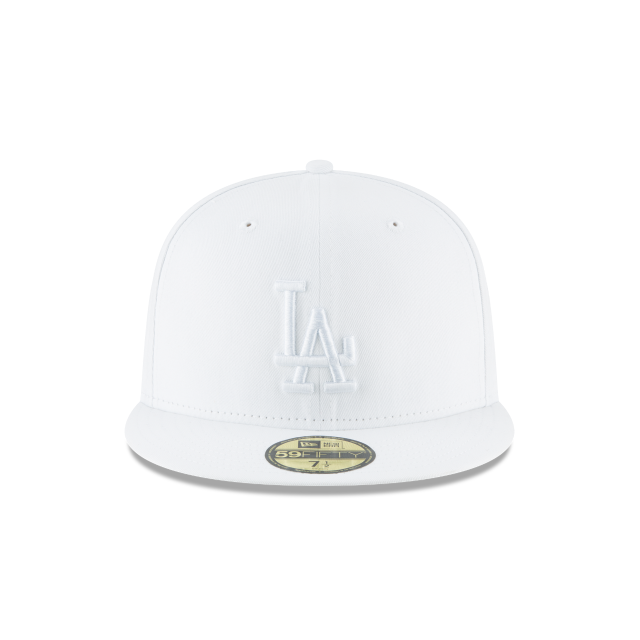 New Era Los Angeles Dodgers MLB Whiteout Basic 59FIFTY Fitted Hat