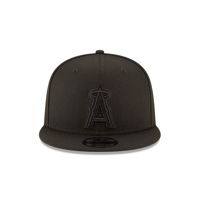 New Era Anaheim Angels Basic Black On Black 9Fifty Snapback
