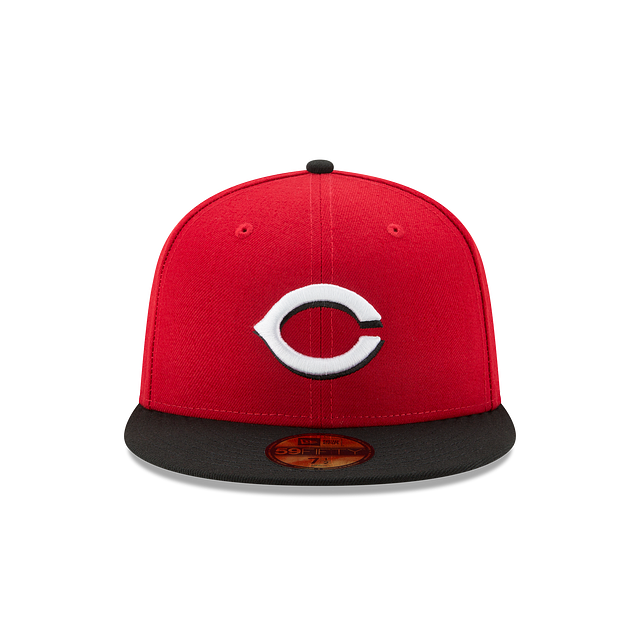 New Era Cincinnati Reds MLB Authentic Collection 59FIFTY On-Field Road Fitted Hat