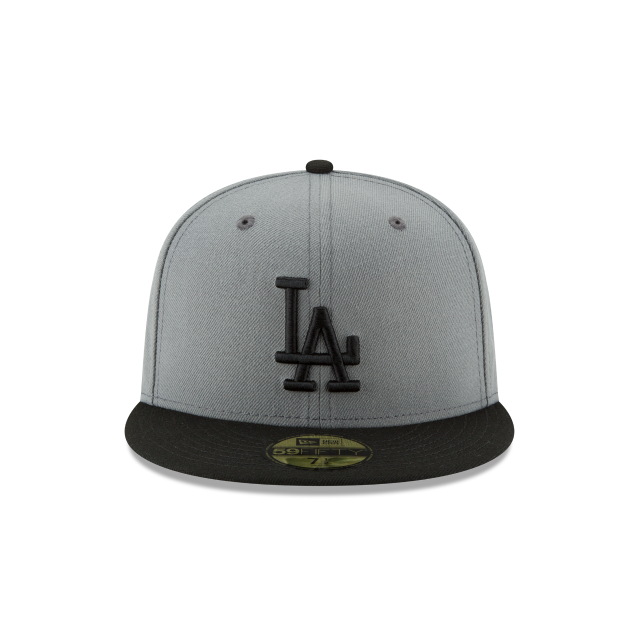 New Era Los Angeles Dodgers MLB Storm Grey Basic 59FIFTY Fitted Hat