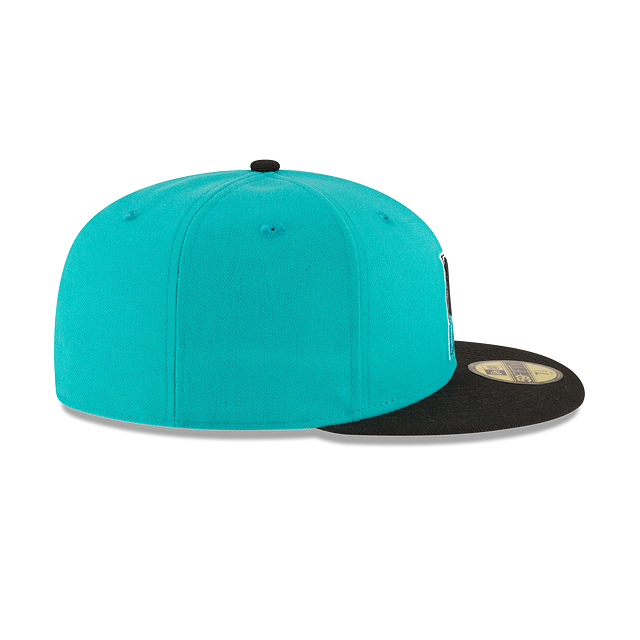 New Era Florida Marlins MLB World Series Teal Wool 59FIFTY Fitted Hat