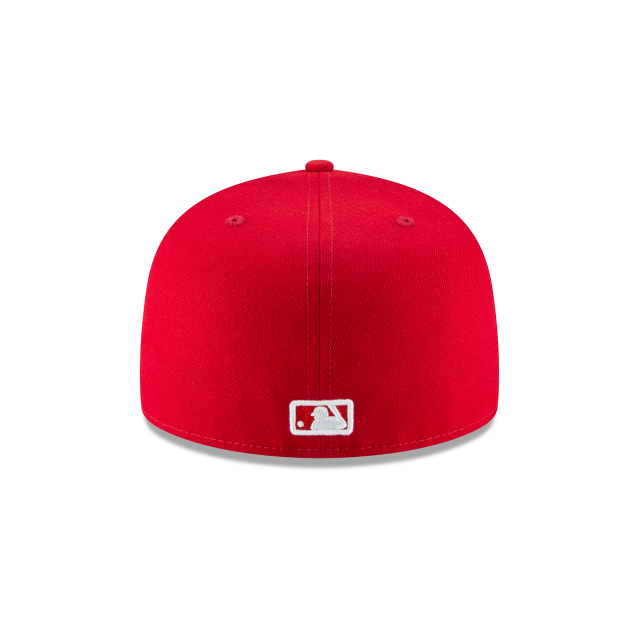 New Era Boston Red Sox MLB Scarlet Basic 59FIFTY Fitted Hat