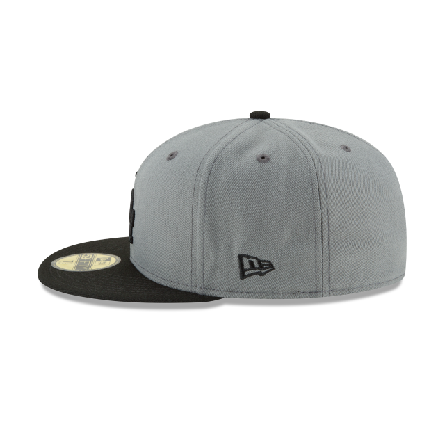 New Era Los Angeles Dodgers MLB Storm Grey Basic 59FIFTY Fitted Hat