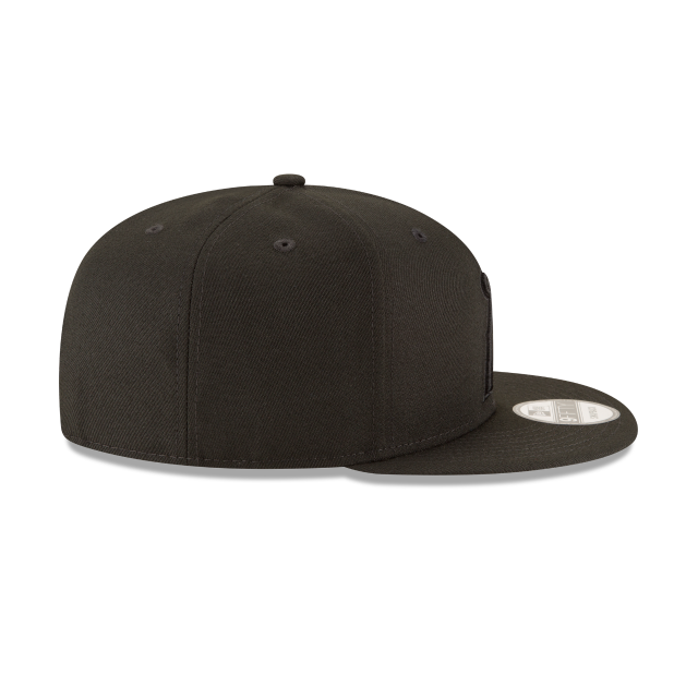 New Era Anaheim Angels Basic Black On Black 9Fifty Snapback