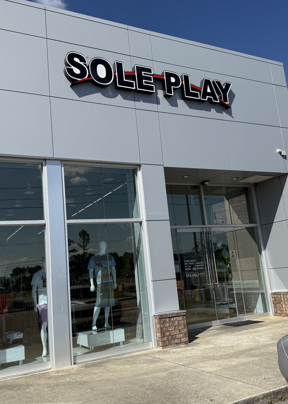 SolePlay Bama - Hero Storefront Mobile