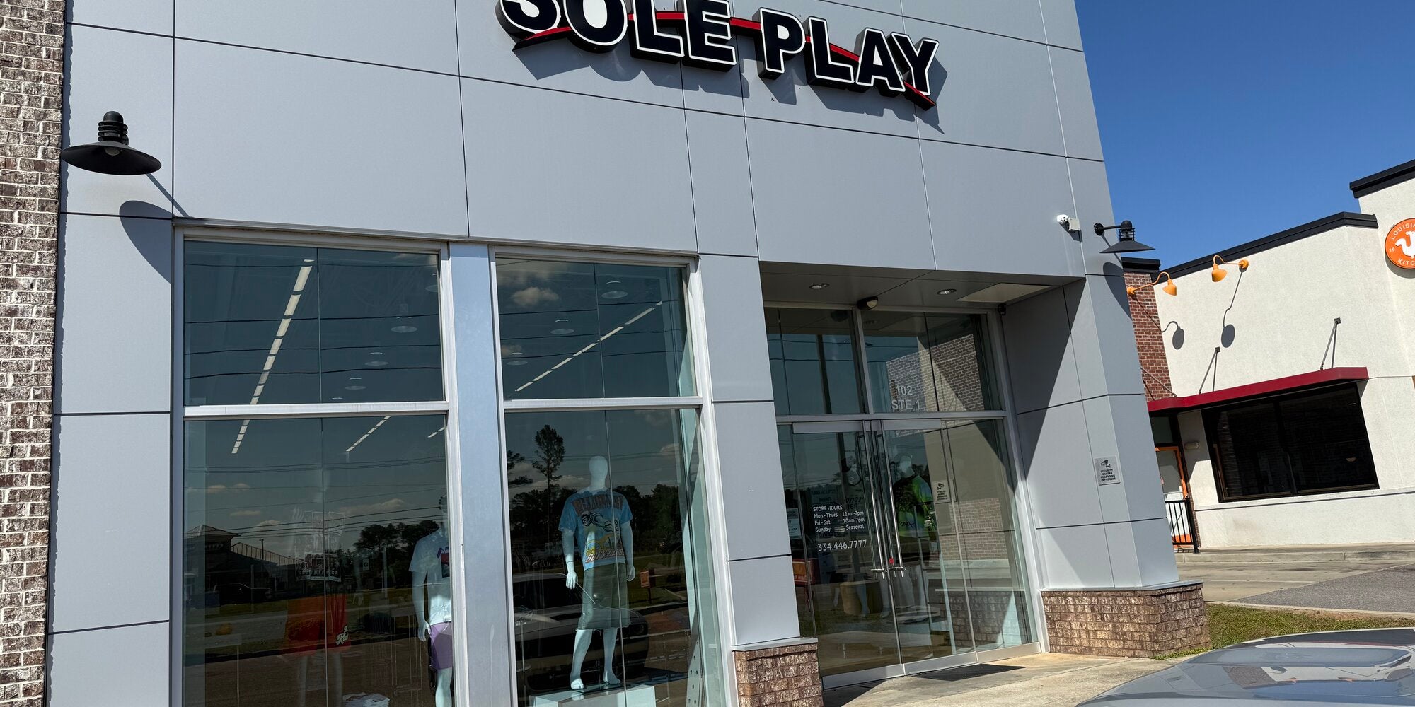 SolePlay Bama - Hero Storefront