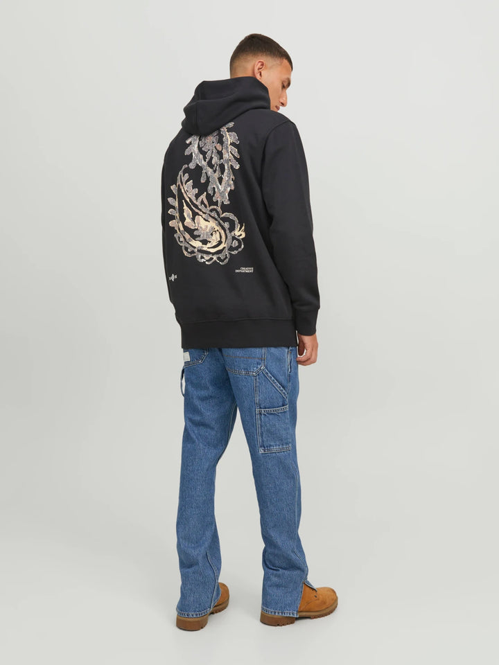 Jack &amp; Jones JORGRACIA Graphic Sweat Hood