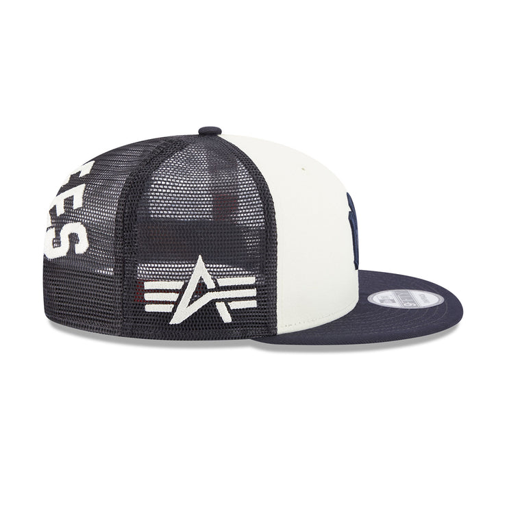 New Era New York Yankees Alpha Industries X MLB 9Fifty Snapback Cap – SOLE  PLAY | Trucker Caps