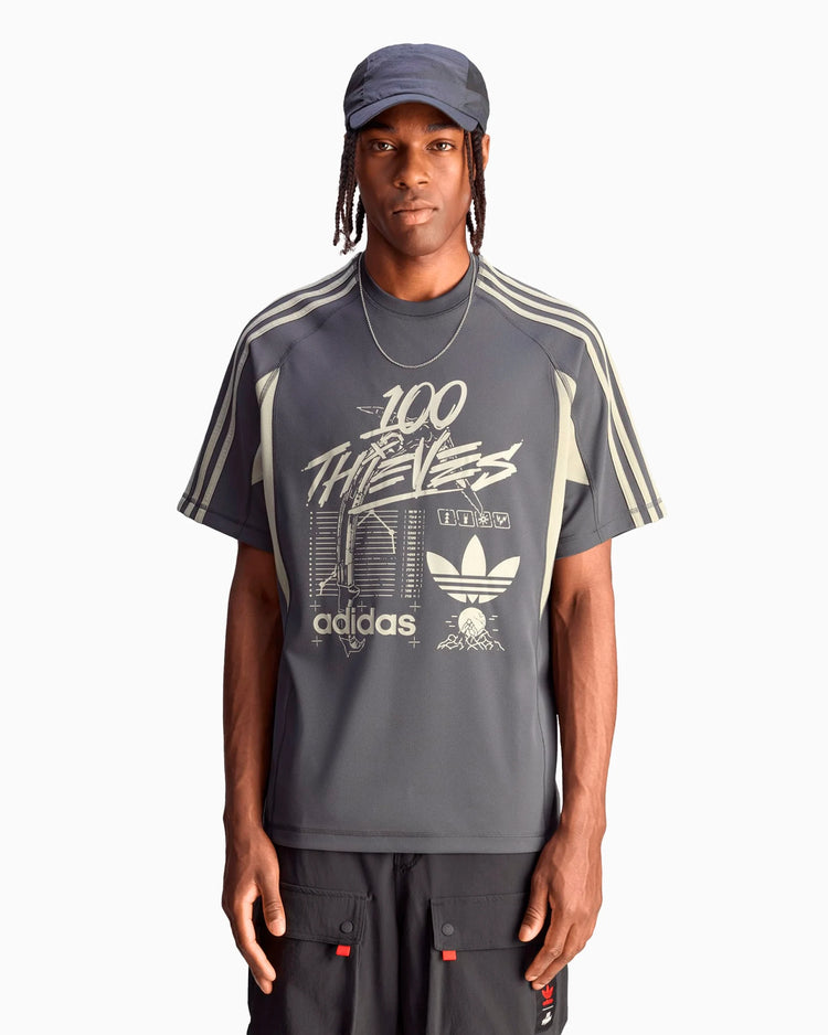 adidas(アディダス) 100 Thieves Tシャツ t-shirts-adidas-originals-x-