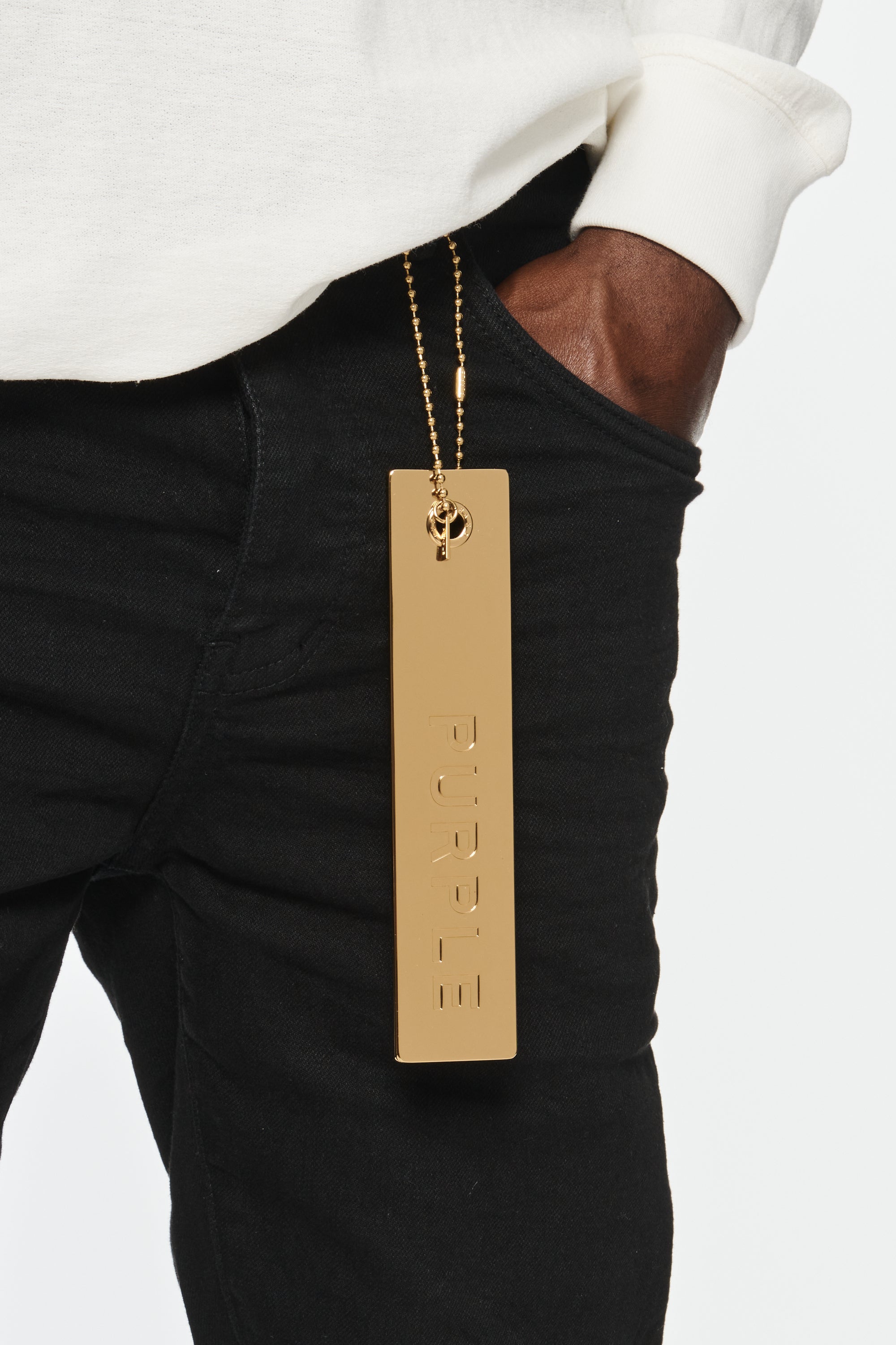 パープルブランド　purple brand タグ　tag メタル　ゴールド　us PURPLE BRAND Metal Hangtag Multi (A9001-MHCG224) | Sole Play